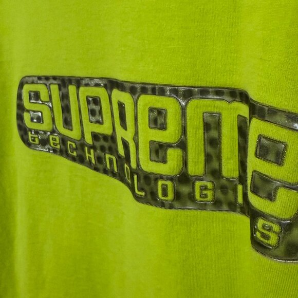 Supreme long sleeve t-shirt Tech LS Technologies Reflective Men’s Shirt MD green - Picture 5 of 7
